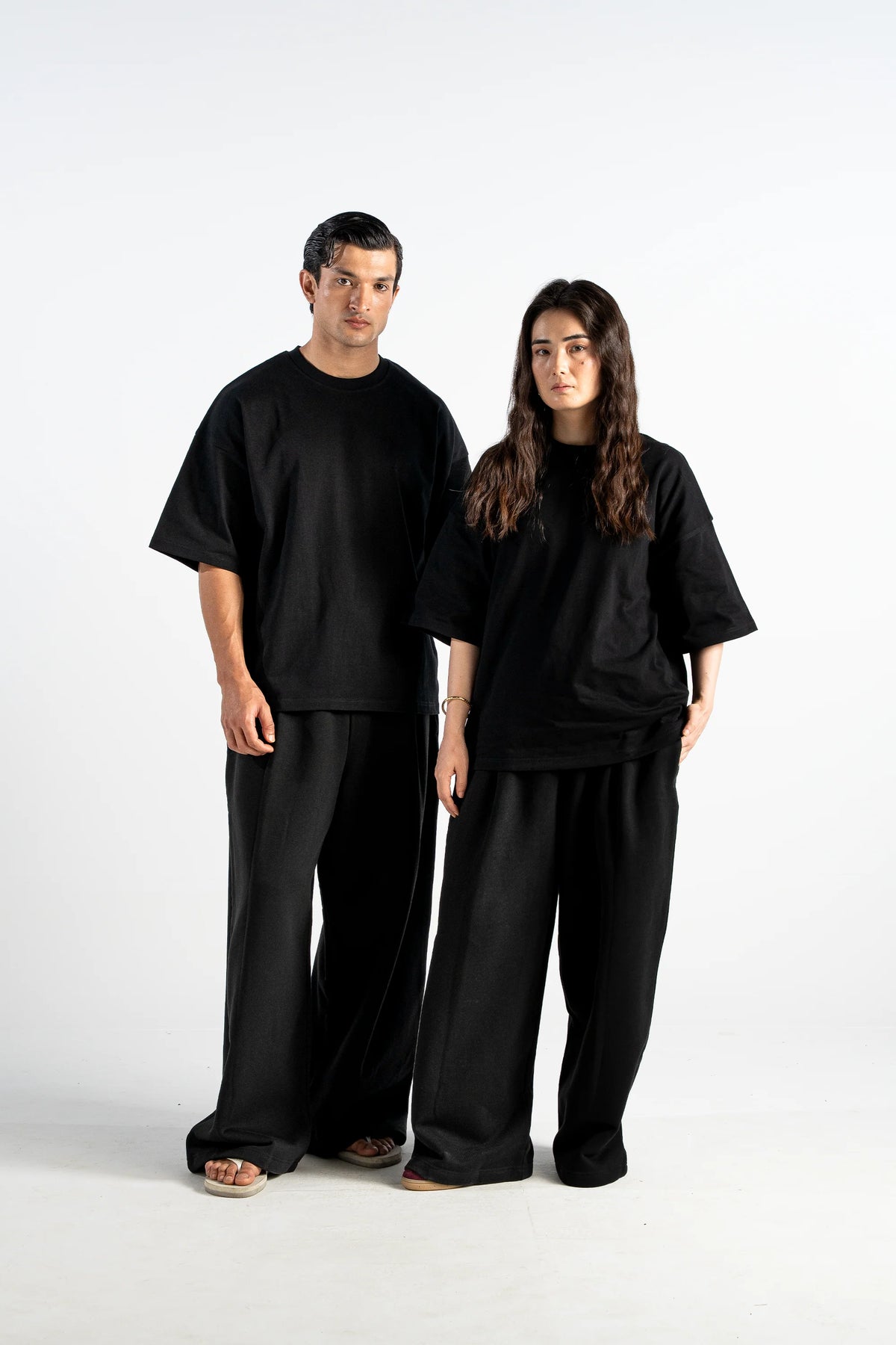 T32 - Heavy Oversized Tee Organic Cotton [310gsm] - Black