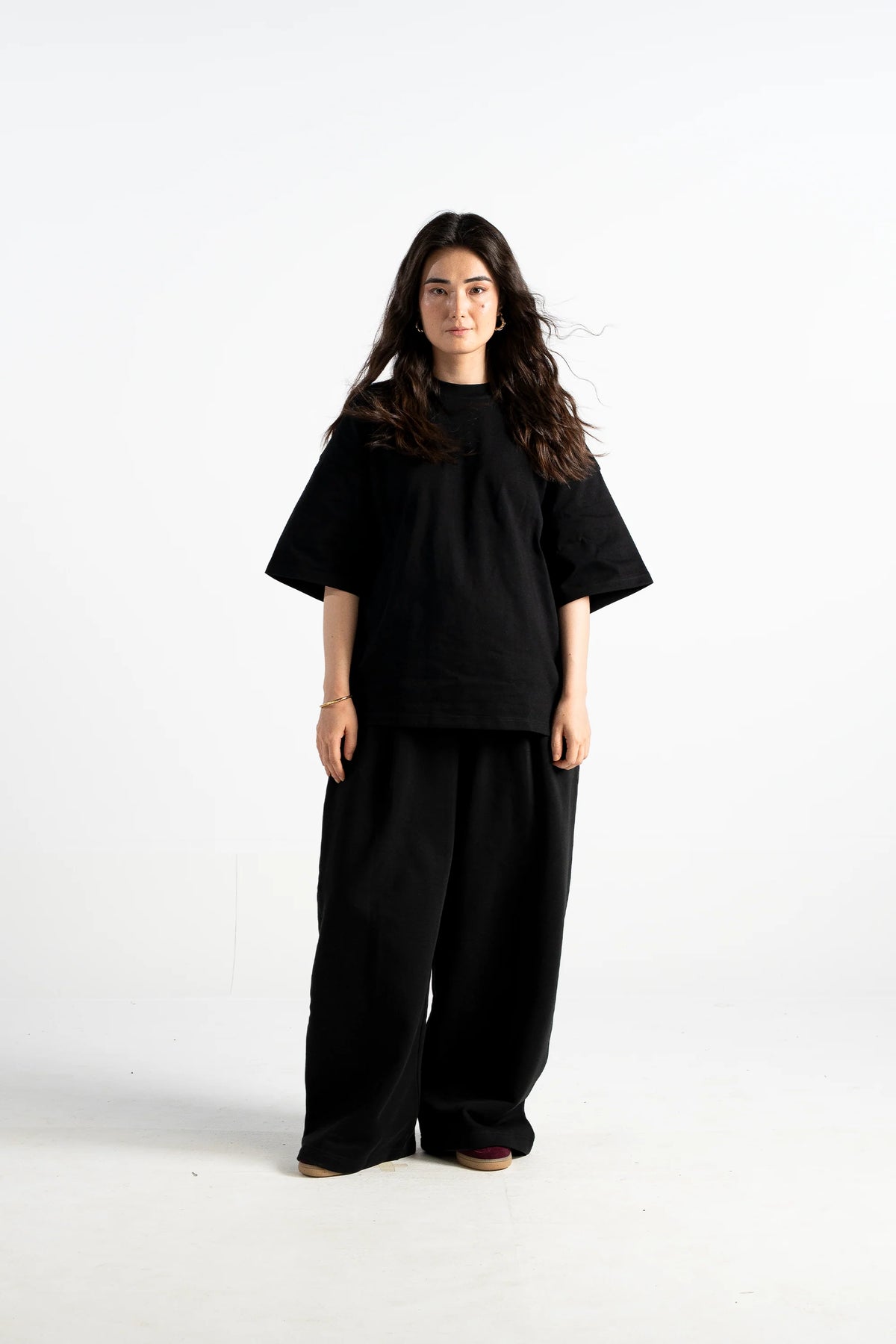T32 - Heavy Oversized Tee Organic Cotton [310gsm] - Black