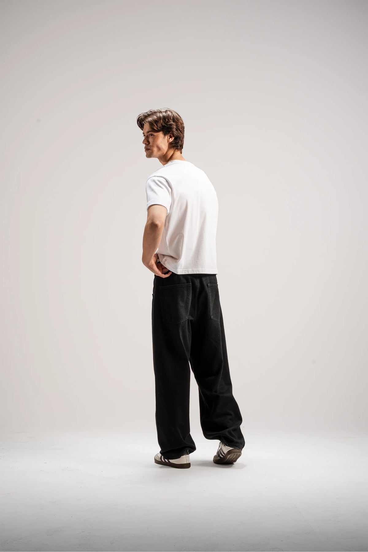 S32 - Standard Cropped Tee Organic Cotton [240gsm] - White