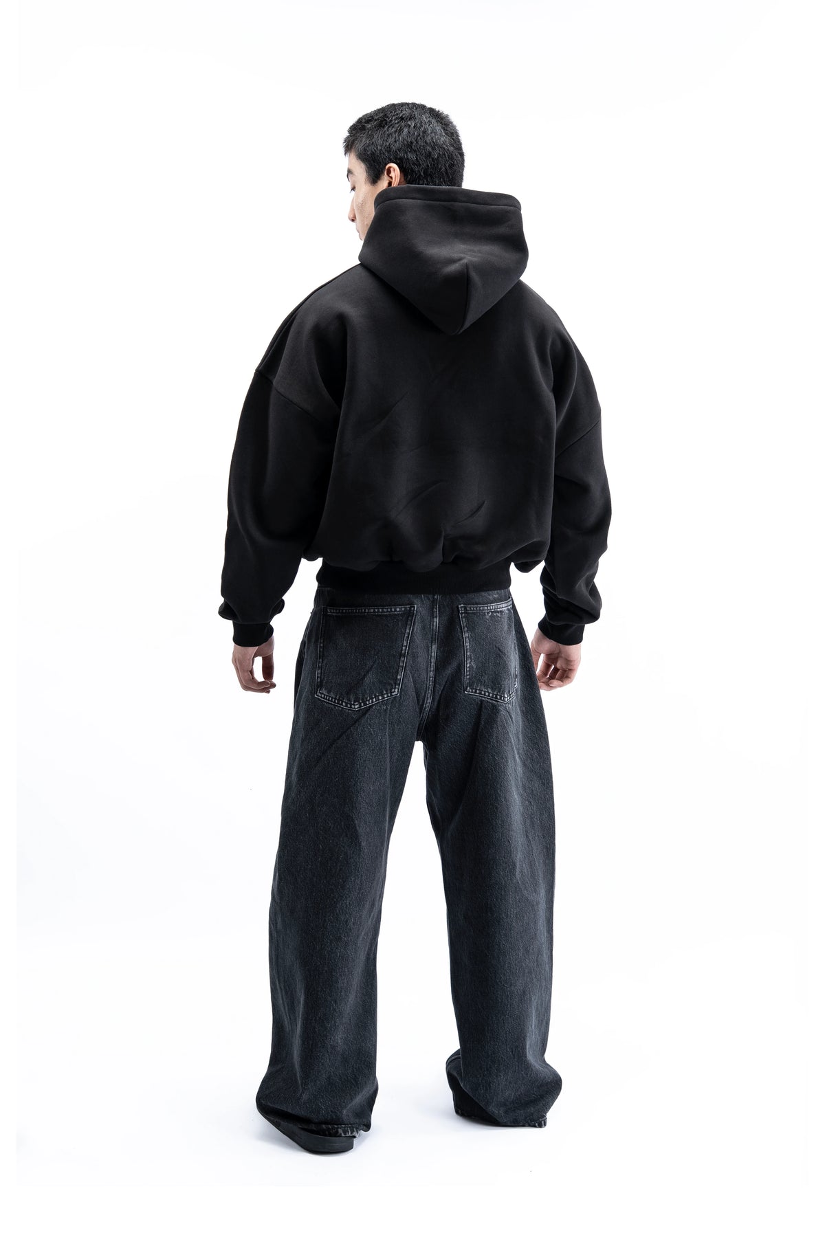 Z35 - Block Hoodie [520gsm] - Black