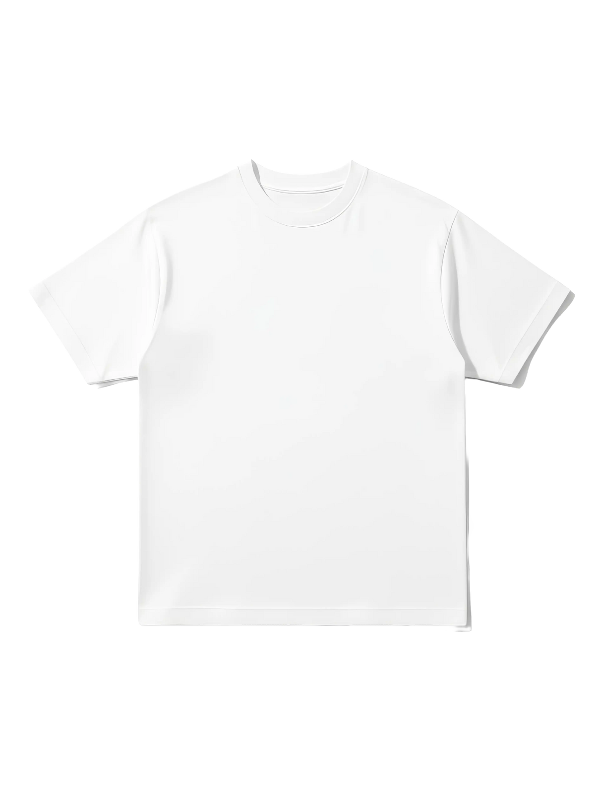 S32 - Standard Cropped Tee Organic Cotton [240gsm] - White