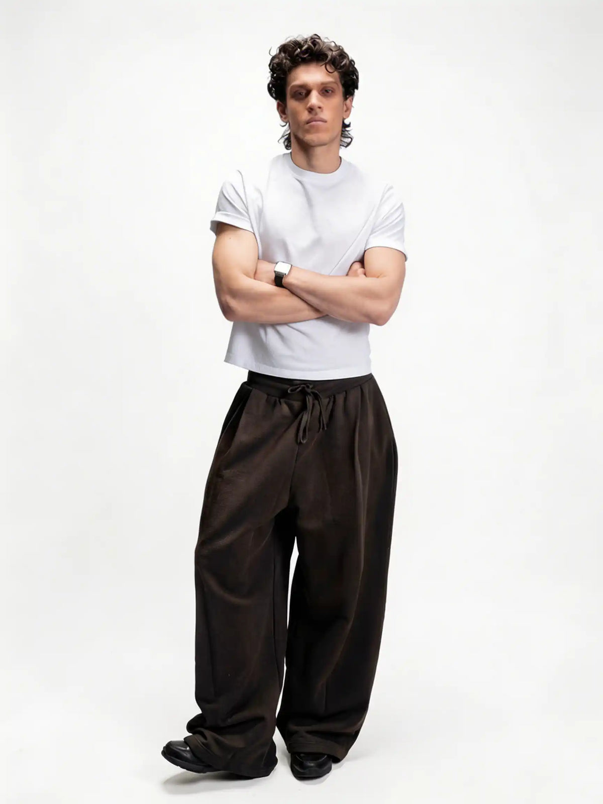 S32 - Standard Cropped Tee Organic Cotton [240gsm] - White
